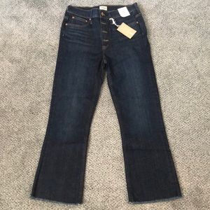 New with tags J crew boot crop jeans